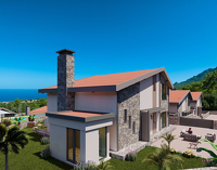 Elegante Villa mit drei Schlafzimmern und spektakulärem Meer- und Bergblick mit privatem Concierge